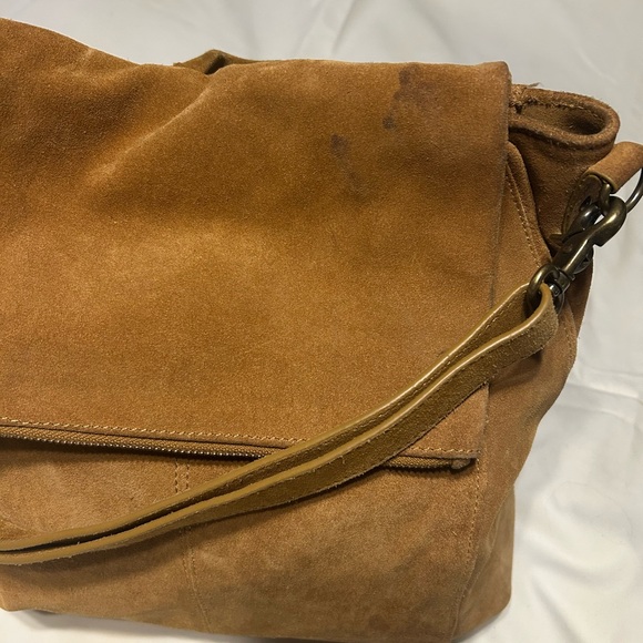 Free People Tan Suede Backpack main image 6